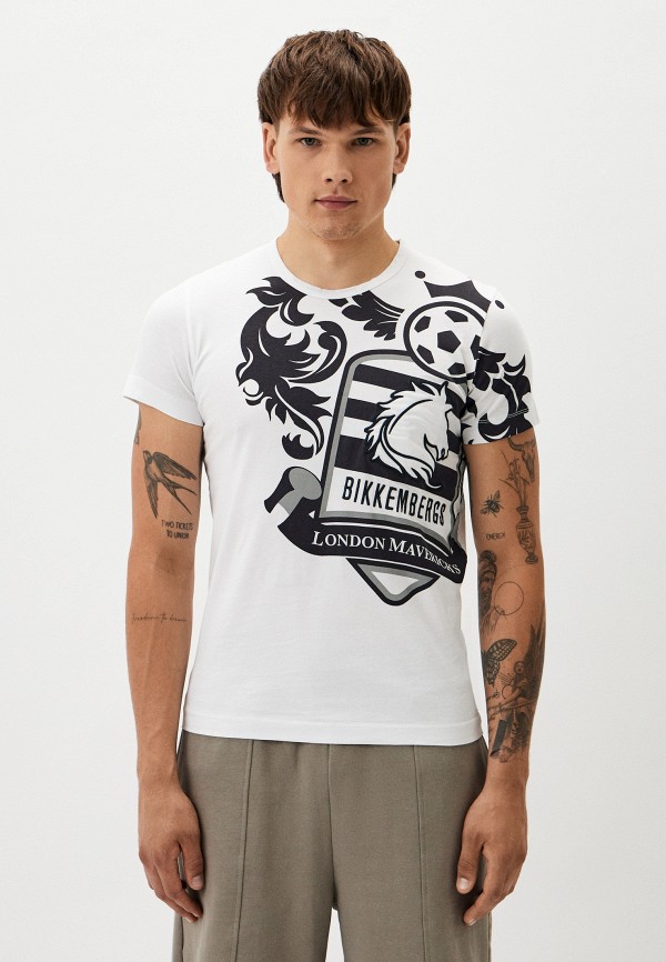 

Футболка Bikkembergs, Белый