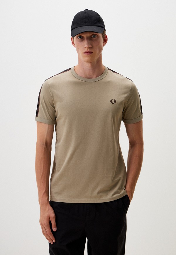 

Футболка Fred Perry, Хаки, CONTRAST TAPE RINGER
