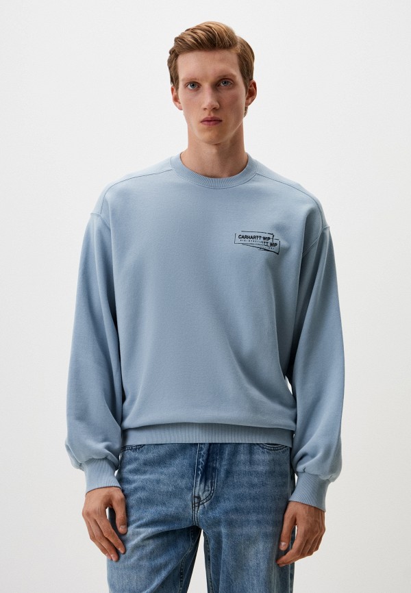 

Свитшот Carhartt WIP, Голубой, Stamp
