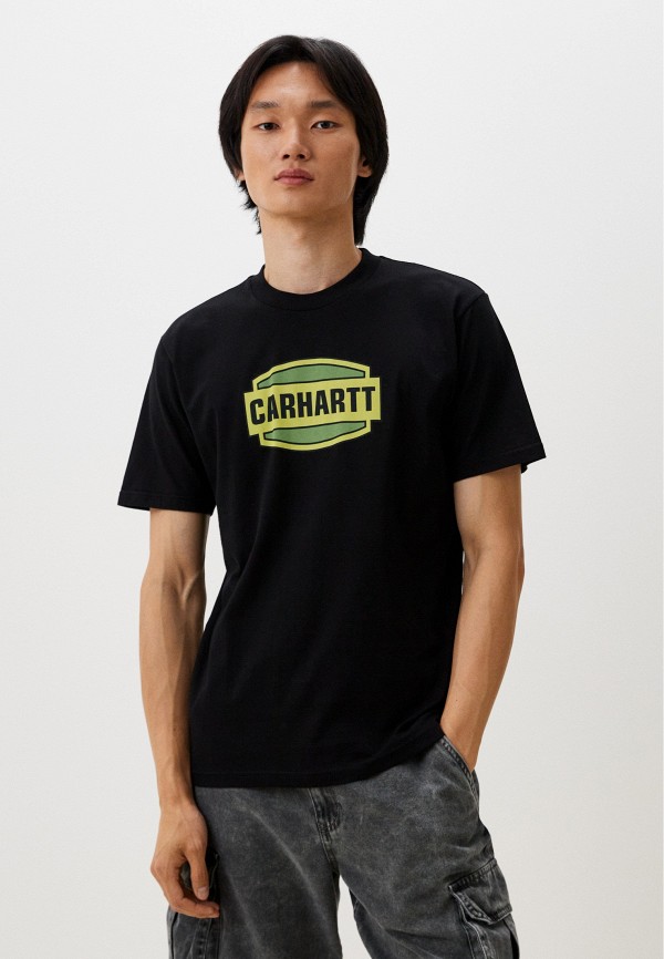 

Футболка Carhartt WIP, Черный, Press Script