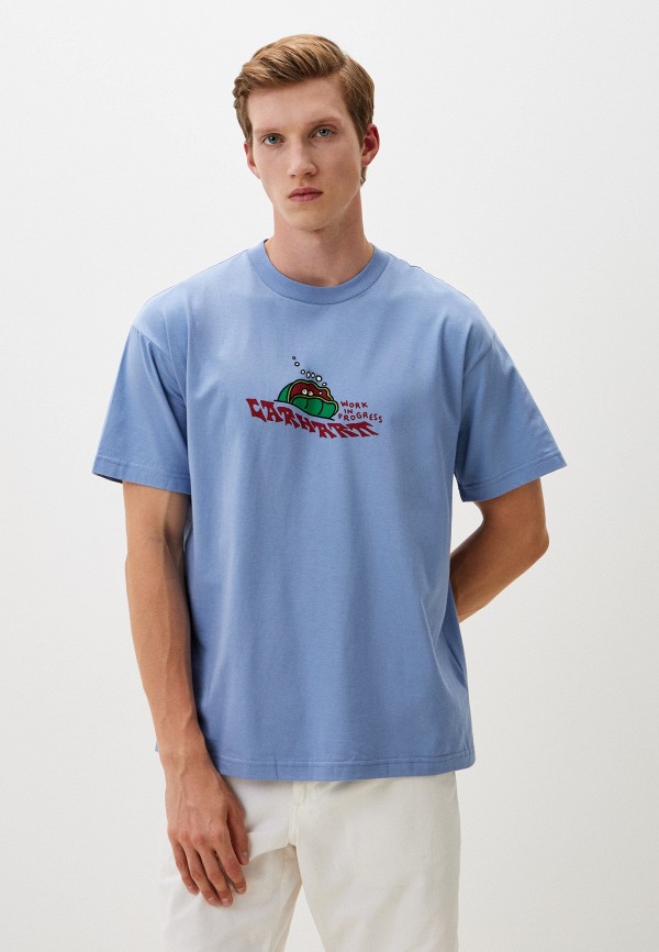 

Футболка Carhartt WIP, Голубой, Clam