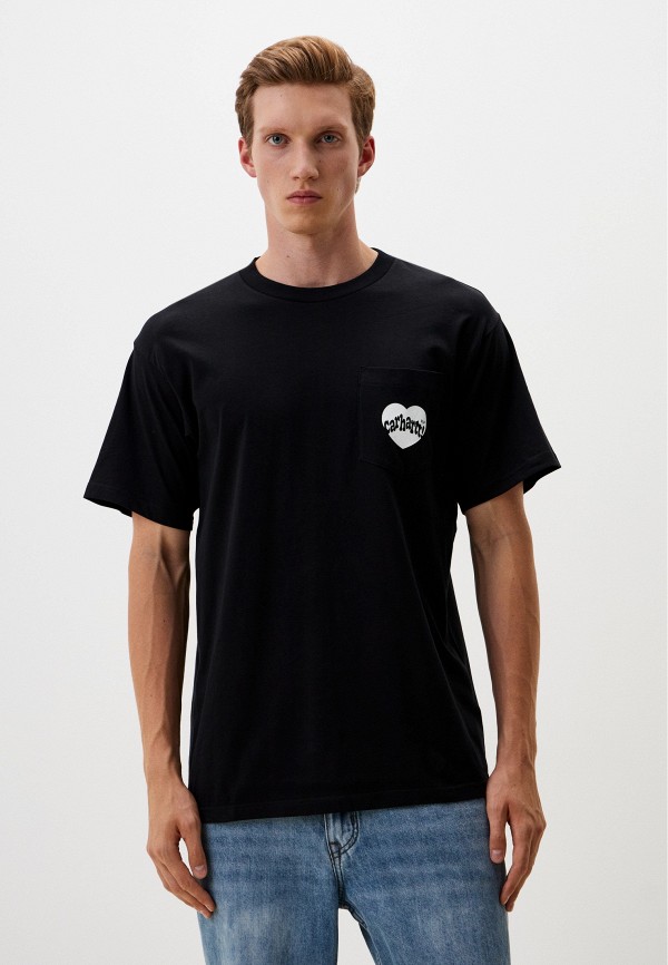 

Футболка Carhartt WIP, Черный, Amour Pocket