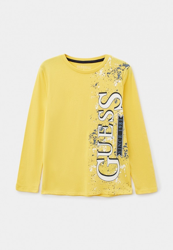 

Лонгслив Guess, Желтый