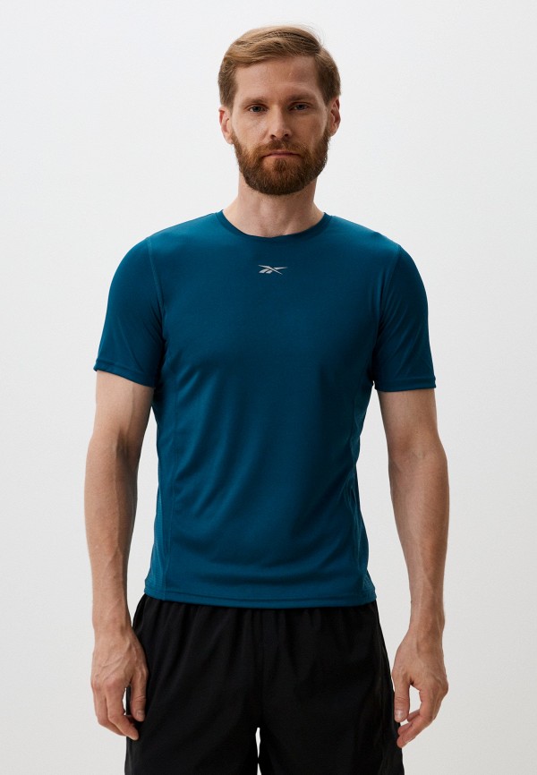 

Футболка спортивная Reebok, Синий, RUNNING SS SPEEDWICK TEE