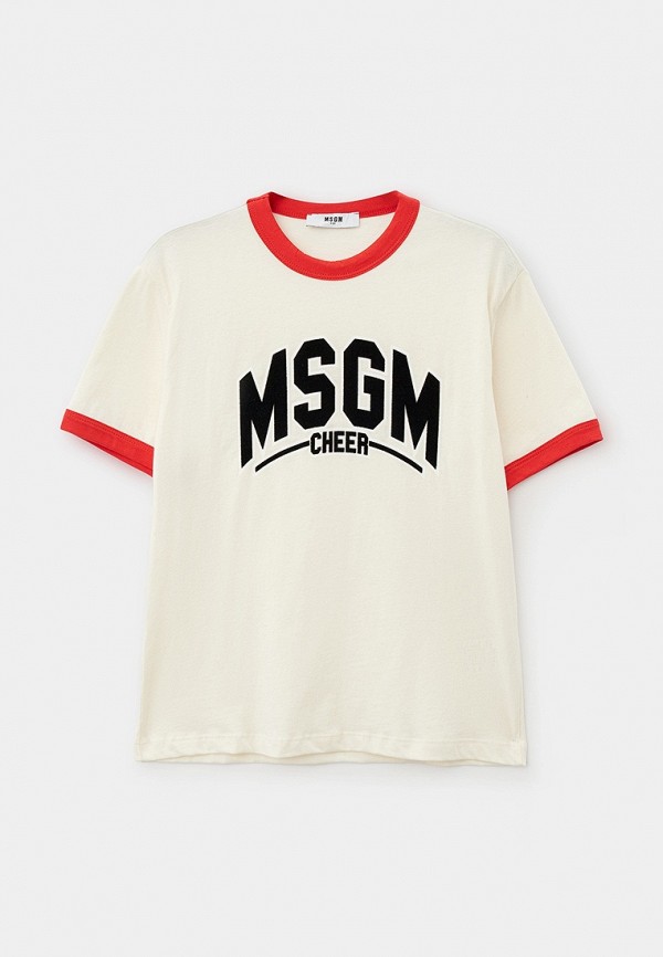 

Футболка MSGM Kids, Бежевый