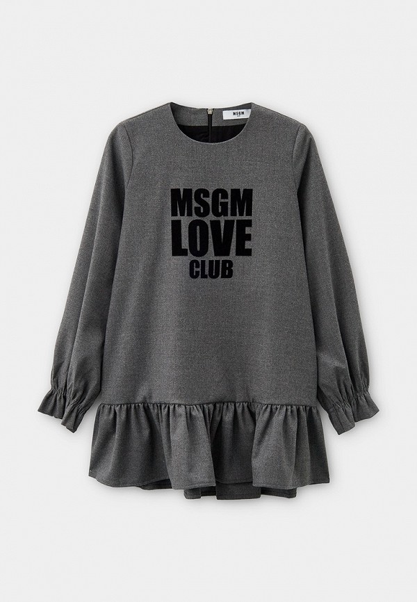 

Платье MSGM Kids, Серый