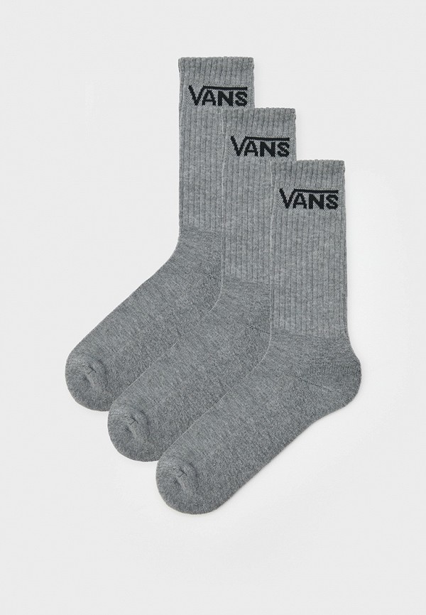 

Носки 3 пары Vans, Серый, Classic Crew