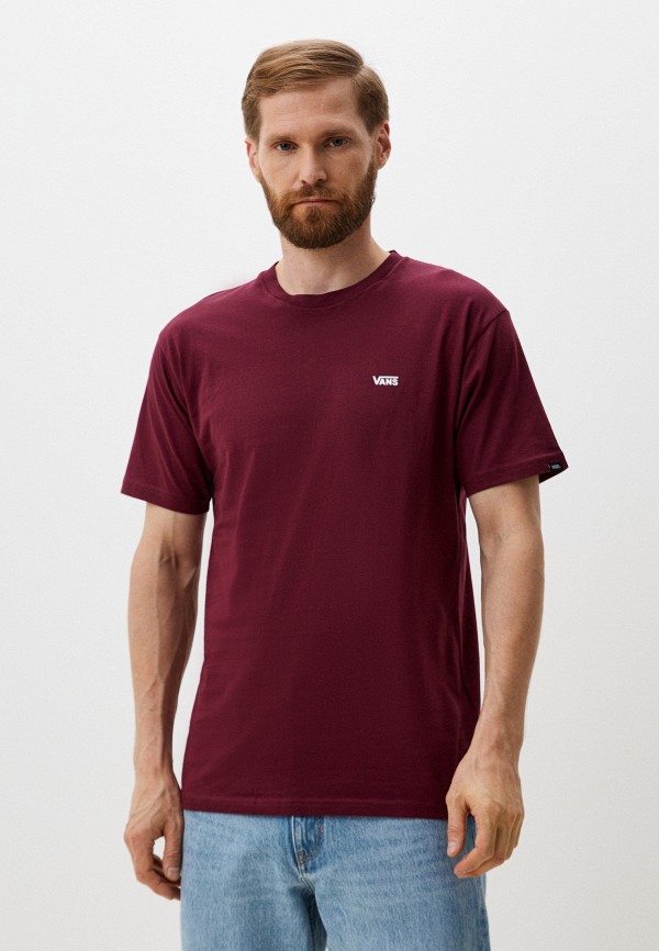 

Футболка Vans, Бордовый, MN LEFT CHEST LOGO TEE