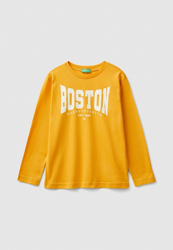 

Лонгслив United Colors of Benetton, Желтый