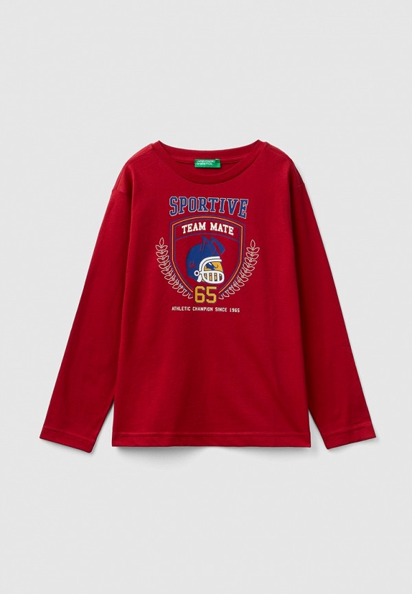

Лонгслив United Colors of Benetton, Бордовый