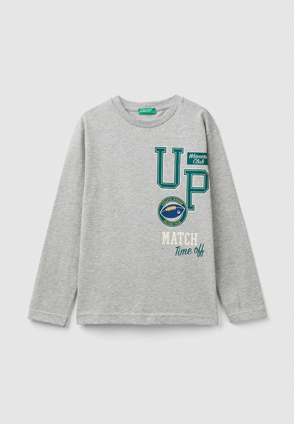 

Лонгслив United Colors of Benetton, Серый
