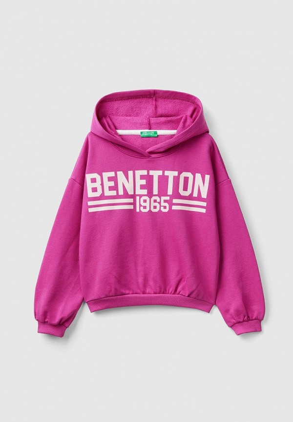 

Худи United Colors of Benetton, Фуксия
