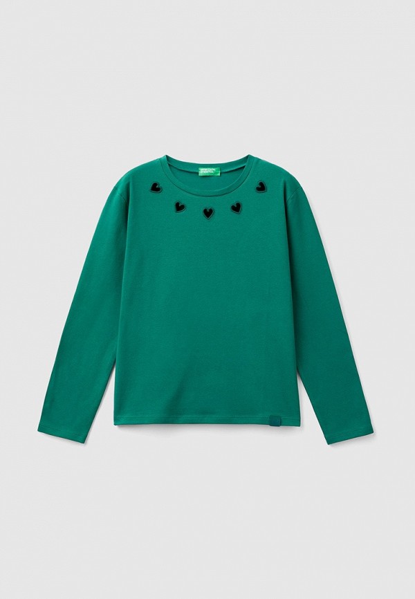 

Лонгслив United Colors of Benetton, Зеленый