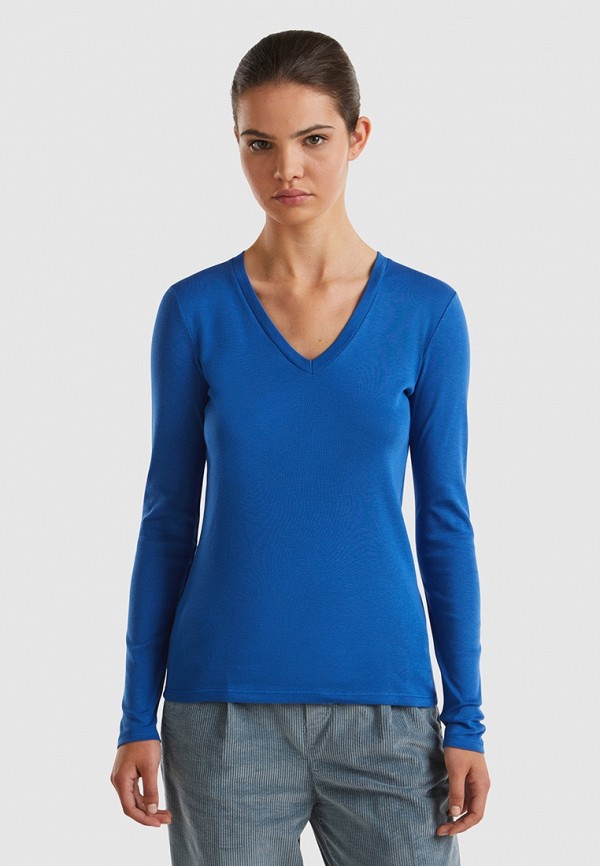 

Лонгслив United Colors of Benetton, Синий