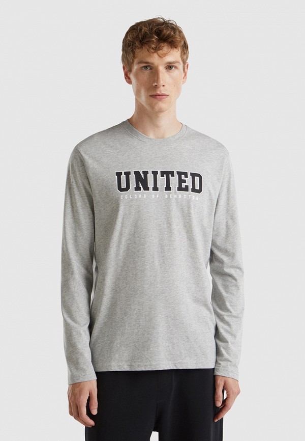 

Лонгслив United Colors of Benetton, Серый