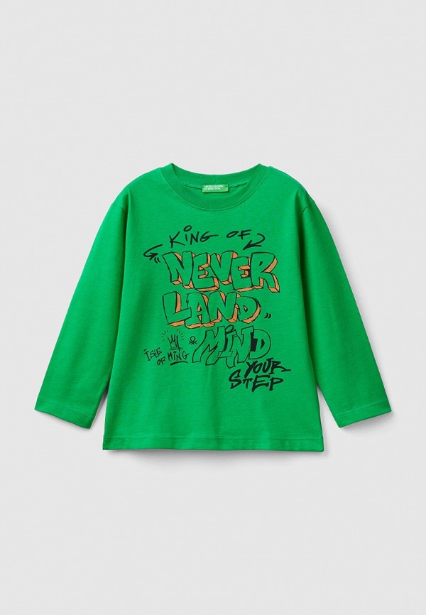 

Лонгслив United Colors of Benetton, Зеленый