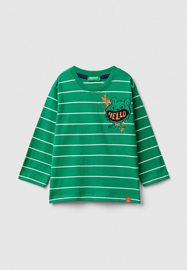 

Лонгслив United Colors of Benetton, Зеленый