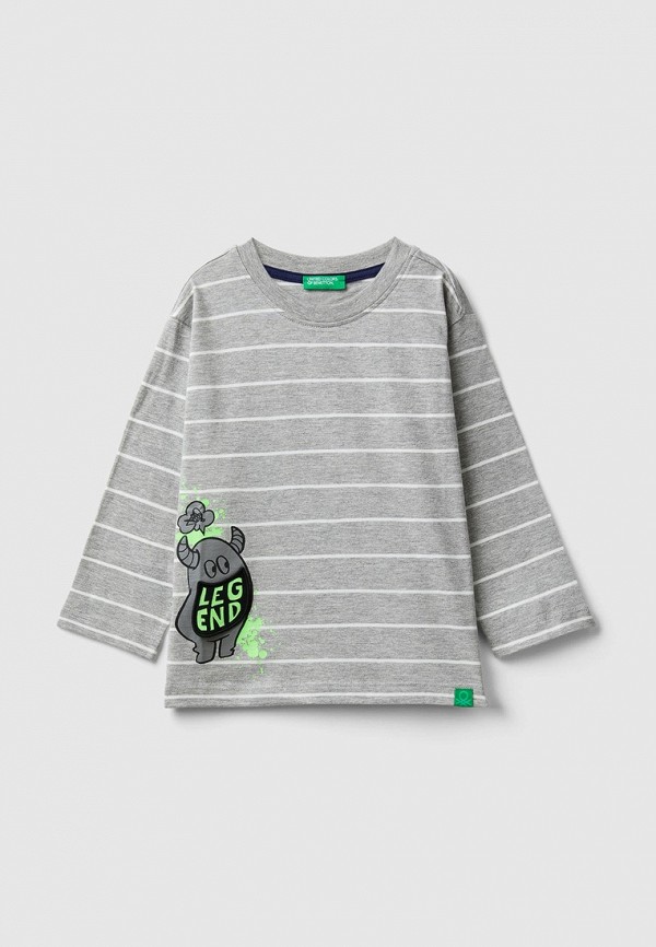 

Лонгслив United Colors of Benetton, Серый