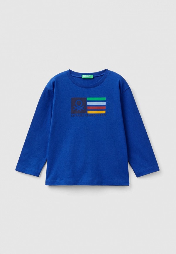 

Лонгслив United Colors of Benetton, Синий
