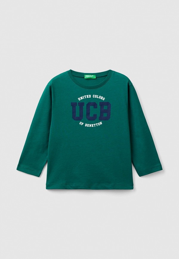

Лонгслив United Colors of Benetton, Зеленый