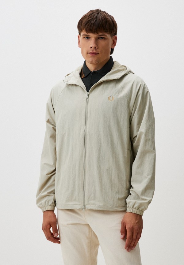 

Ветровка Fred Perry, Бежевый, HOODED SHELL