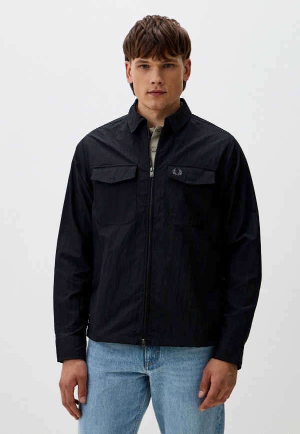

Ветровка Fred Perry, Черный, ZIP OVERSHIRT