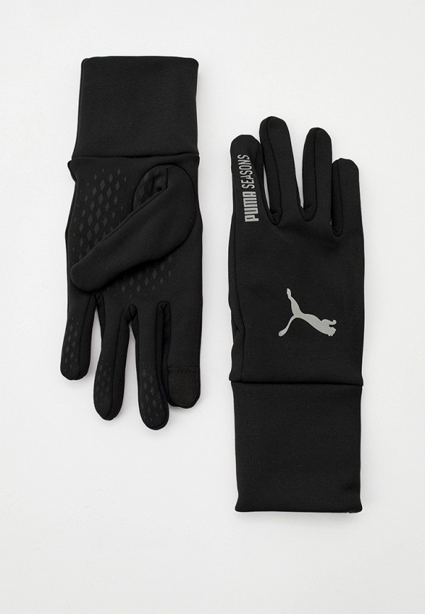 

Перчатки беговые PUMA, Черный, SEASONS gloves