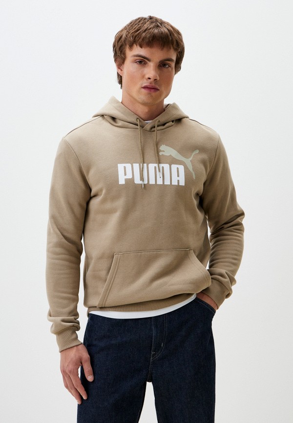 

Худи PUMA, Бежевый, ESS+ 2 Col Big Logo Hoodie FL