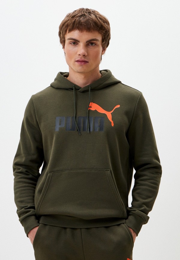 

Худи PUMA, Хаки, ESS+ 2 Col Big Logo Hoodie FL