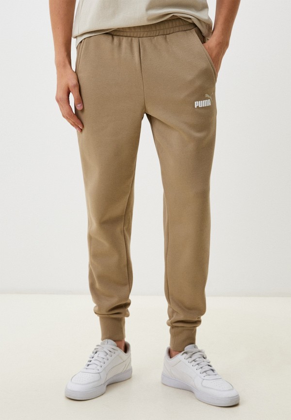 

Брюки спортивные PUMA, Бежевый, ESS+ 2 Col Logo Pants FL cl