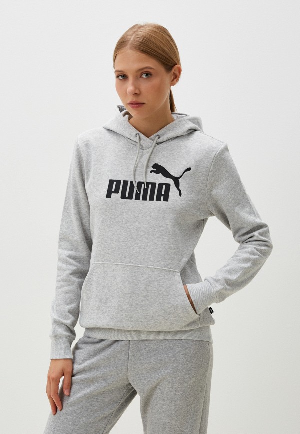 

Худи PUMA, Серый, ESS Logo Hoodie FL