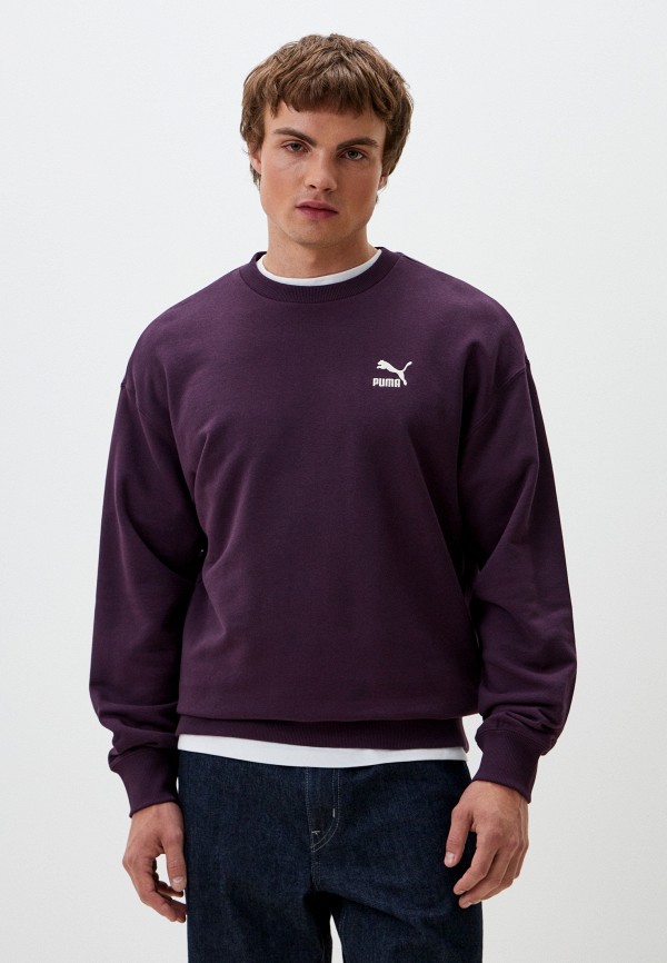 

Свитшот PUMA, Фиолетовый, BETTER CLASSICS Relaxed Crew TR