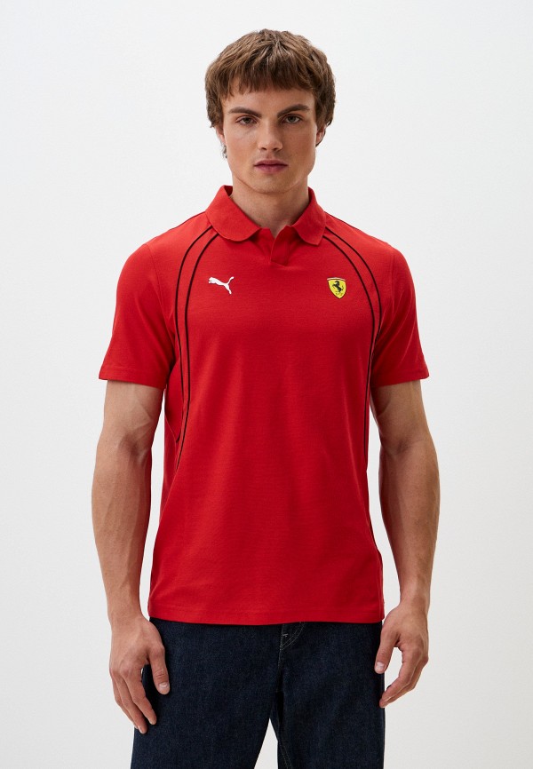 

Поло PUMA, Красный, Ferrari Race Polo