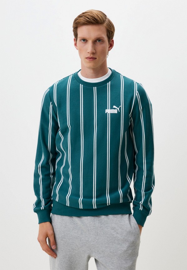 

Свитшот PUMA, Зеленый, PUMA SPORTS CLUB AOP Crew TR