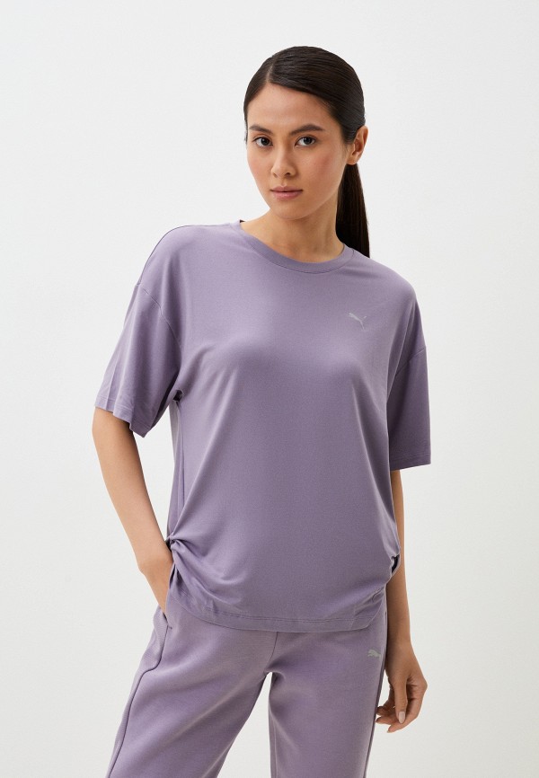

Футболка спортивная PUMA, Фиолетовый, STUDIO TWIST TEE - REG
