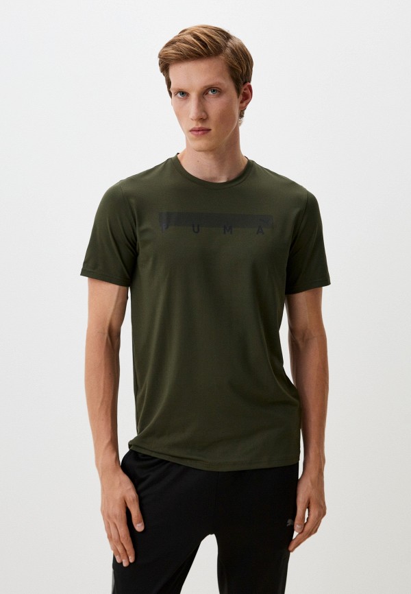 

Футболка спортивная PUMA, Хаки, ENERGY CLOUDSPUN GRAPHIC TEE