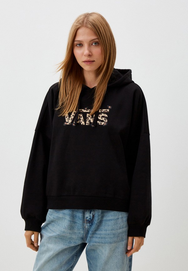 

Худи Vans, Черный, ANIMALIER LOOSE HOODIE
