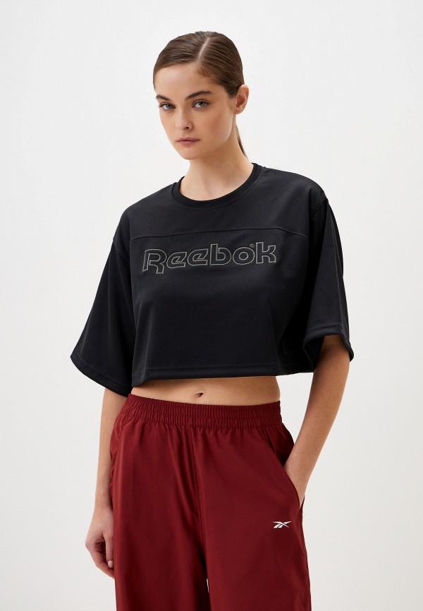 

Футболка спортивная Reebok, Черный, Team Top