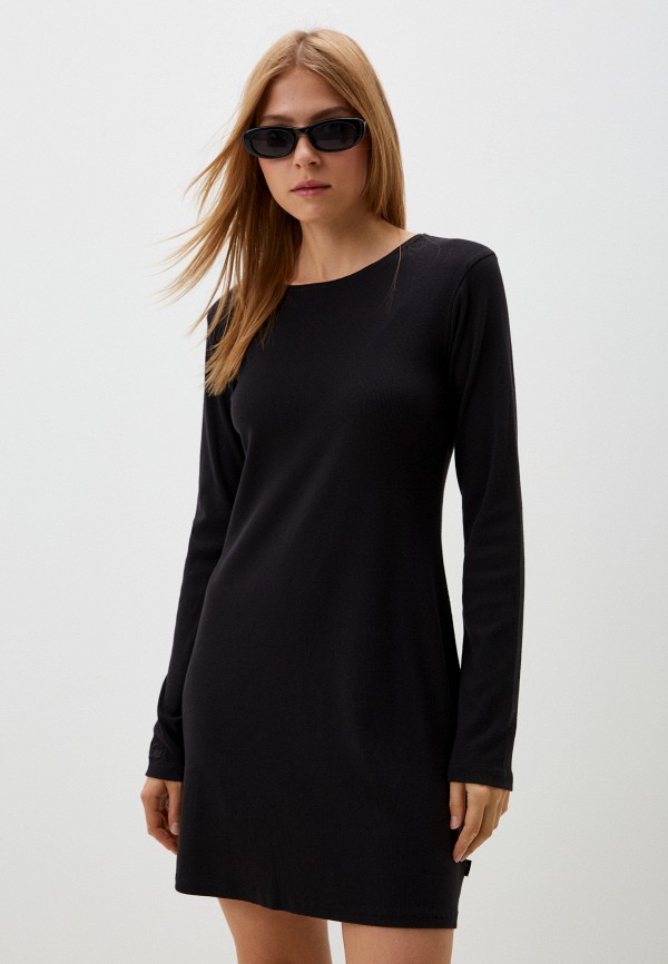 

Платье Vans, Черный, Drew Rib LS Dress