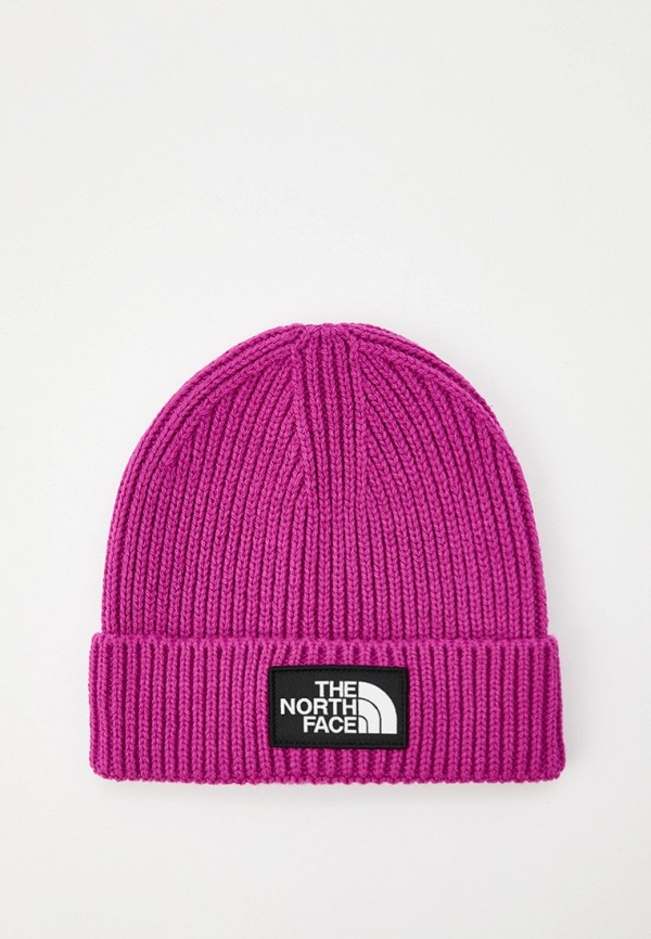 

Шапка The North Face, Фуксия, Tnf Logo Box Cuffed Beanie