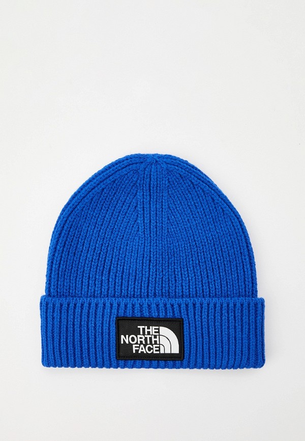 

Шапка The North Face, Синий, Tnf Logo Box Cuffed Beanie