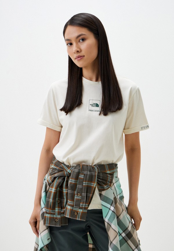

Футболка The North Face, Бежевый, S/S Coordinates Tee
