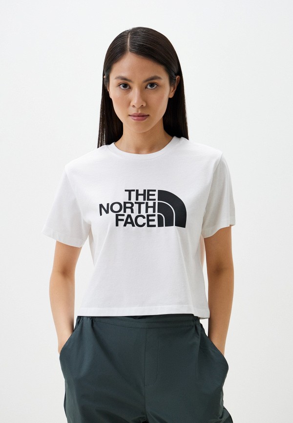 

Футболка The North Face, Белый, S/S Cropped Easy Tee