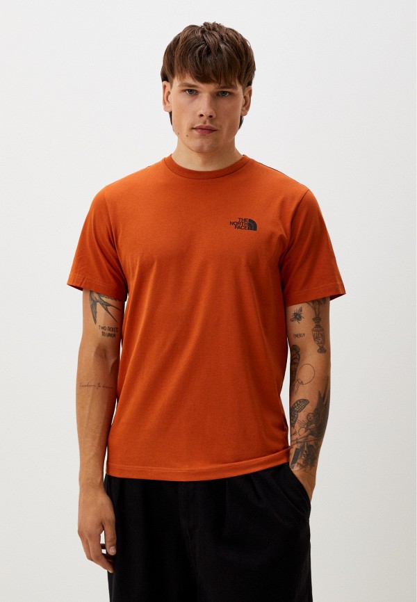 

Футболка The North Face, Оранжевый, S/S Simple Dome Tee