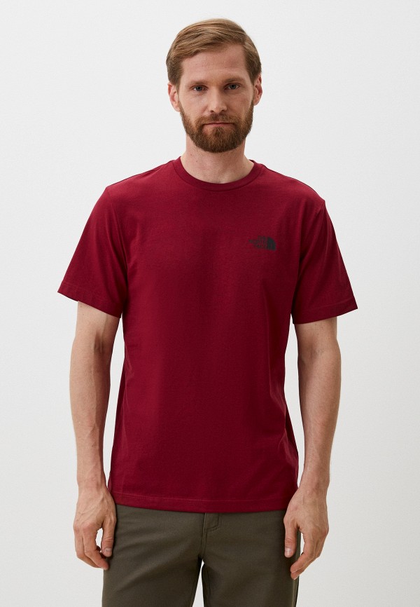 

Футболка The North Face, Бордовый, S/S Simple Dome Tee
