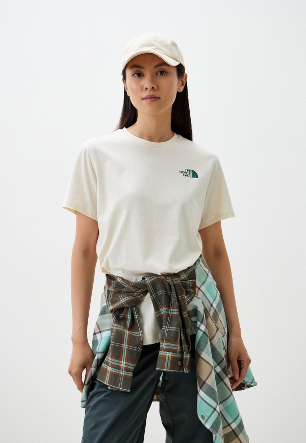 

Футболка The North Face, Бежевый, S/S Relaxed Redbox Tee