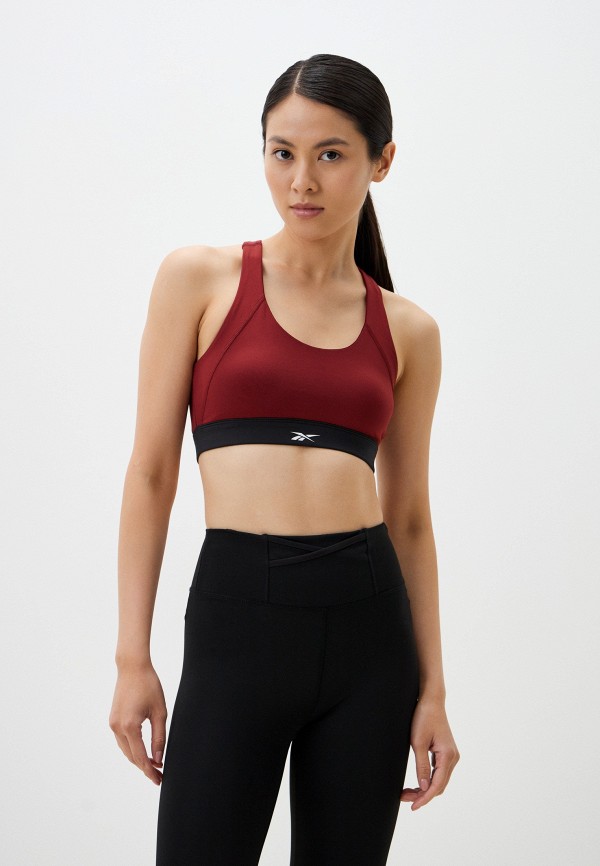 

Топ спортивный Reebok, Черный, LUX STRAPPY SPORTS BRA