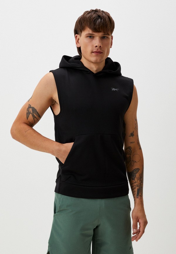 

Худи Reebok, Черный, STRENGTH SLVLS HOODIE