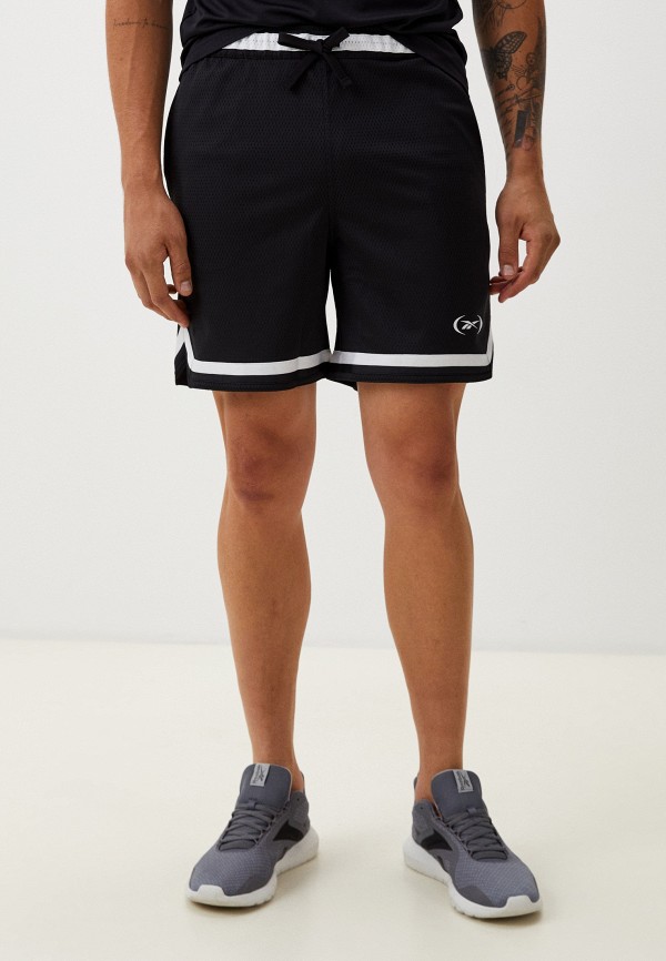 

Шорты спортивные Reebok, Черный, REEBOK HOOPWEAR TRANSITION SHORT