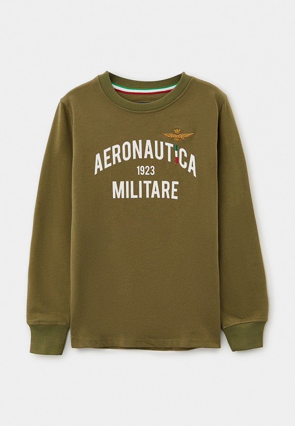 Лонгслив для мальчика Aeronautica Militare 242TS0003AJRJ665